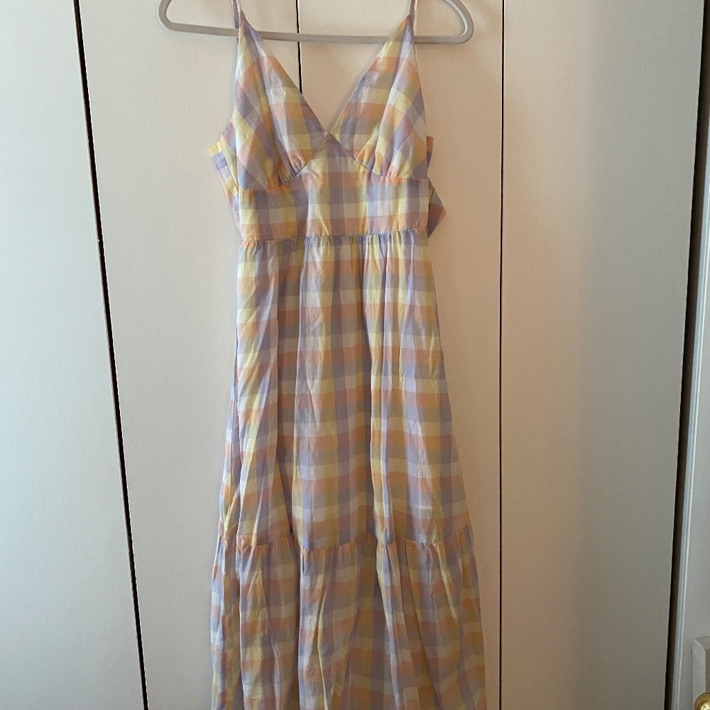 Summer Dress- Plaid